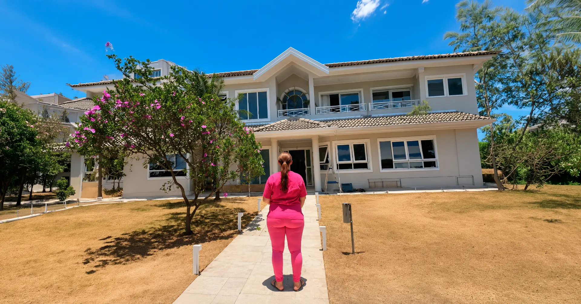 Residência de alto padrão atendida pela equipe R&R Limpa
